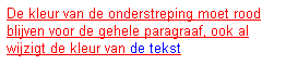 Voorbeeld text-decoration. Klik op de afbeelding en bekijk de weergave door de browser.