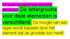 Voorbeeld regelhoogte. Klik op de afbeelding en bekijk de weergave door de browser.